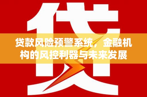 遂川贷款风险预警系统，金融机构的风控利器与未来发展