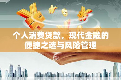 遂川个人消费贷款，现代金融的便捷之选与风险管理