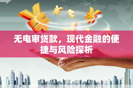 遂川无电审贷款，现代金融的便捷与风险探析
