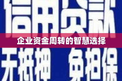 遂川企业资金周转的智慧选择