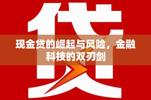遂川现金贷的崛起与风险，金融科技的双刃剑