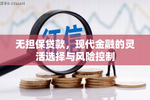 遂川无担保贷款，现代金融的灵活选择与风险控制