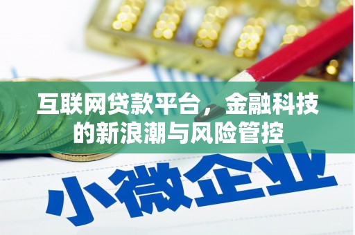 遂川互联网贷款平台，金融科技的新浪潮与风险管控