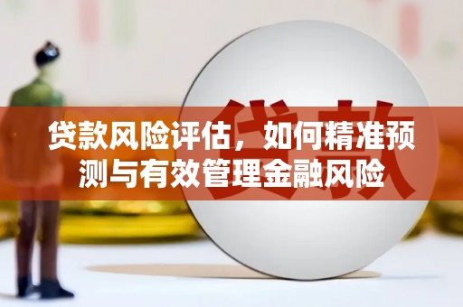遂川贷款风险评估，如何精准预测与有效管理金融风险