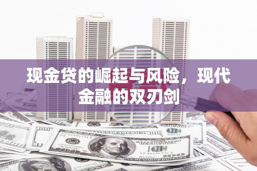 遂川现金贷的崛起与风险，现代金融的双刃剑