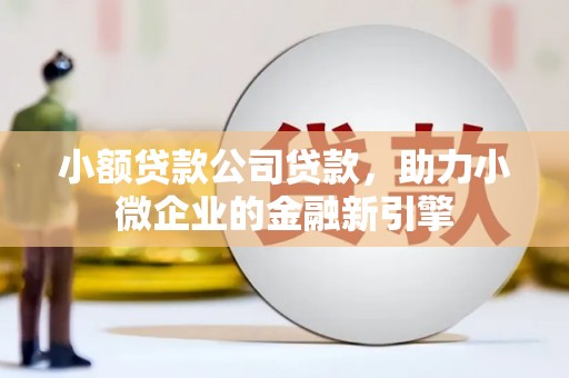 遂川小额贷款公司贷款，助力小微企业的金融新引擎