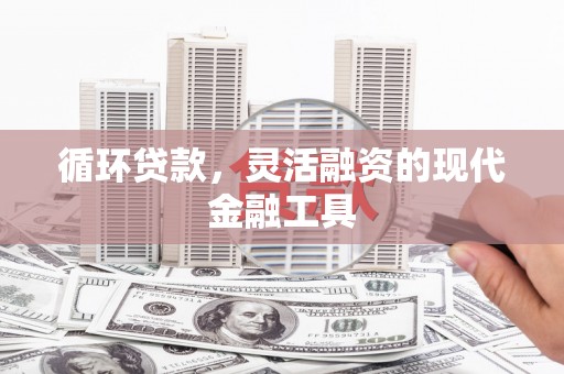 遂川循环贷款，灵活融资的现代金融工具