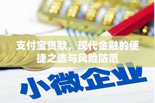 遂川支付宝贷款，现代金融的便捷之选与风险防范