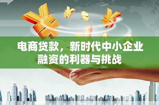 遂川电商贷款，新时代中小企业融资的利器与挑战