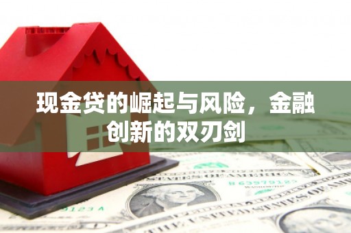 遂川现金贷的崛起与风险，金融创新的双刃剑