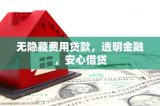 遂川无隐藏费用贷款，透明金融，安心借贷