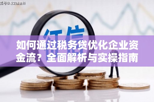 遂川如何通过税务贷优化企业资金流？全面解析与实操指南