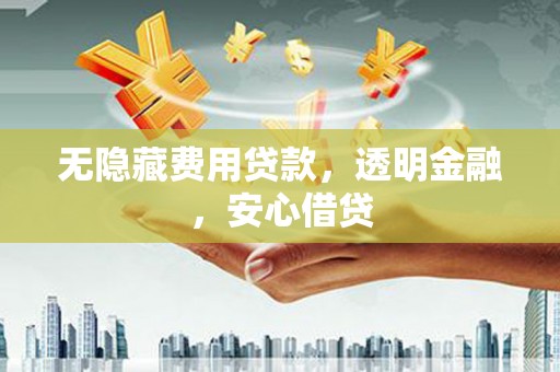 遂川无隐藏费用贷款，透明金融，安心借贷