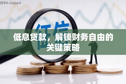遂川低息贷款，解锁财务自由的关键策略