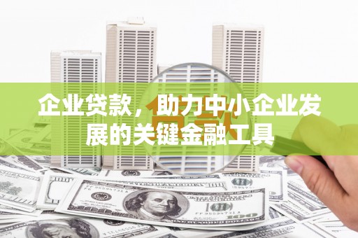 遂川企业贷款，助力中小企业发展的关键金融工具