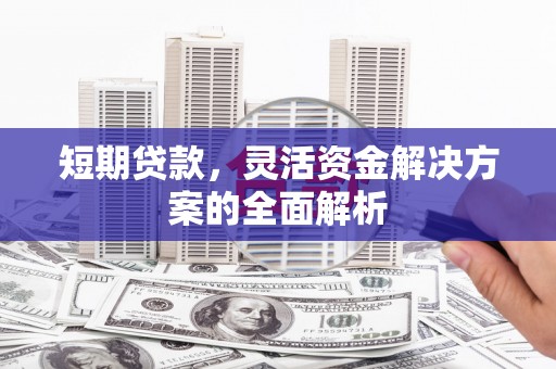 遂川短期贷款，灵活资金解决方案的全面解析