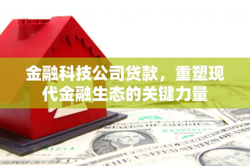 遂川金融科技公司贷款，重塑现代金融生态的关键力量