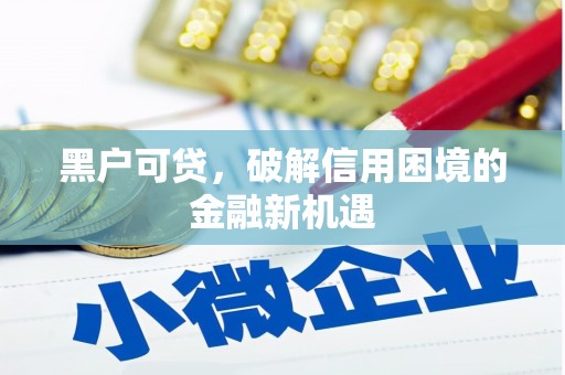 遂川黑户可贷，破解信用困境的金融新机遇