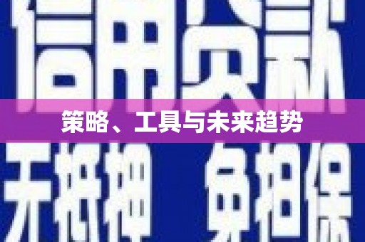 遂川策略、工具与未来趋势