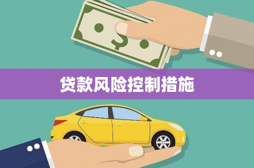 遂川贷款风险控制措施