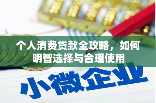 遂川个人消费贷款全攻略，如何明智选择与合理使用